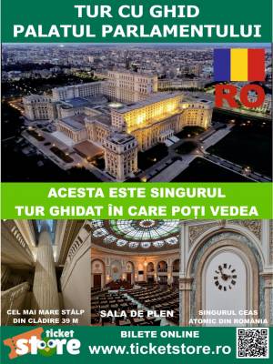 Tur cu ghid al Palatului Parlamentului