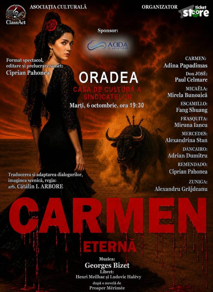 Carmen Eterna — spectacol — Oradea