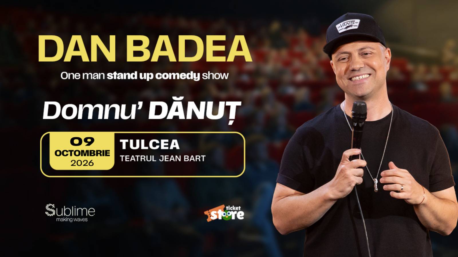 Stand-up Comedy cu DAN BADEA - Domnu' DANUT