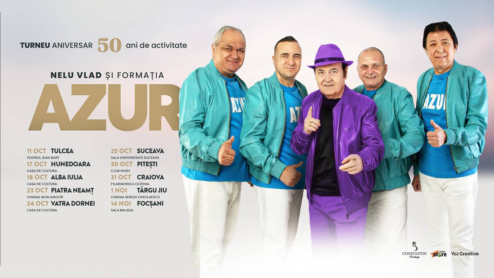 NELU VLAD si Formatia AZUR - Turneu Aniversar 50 de ani - Targu Jiu