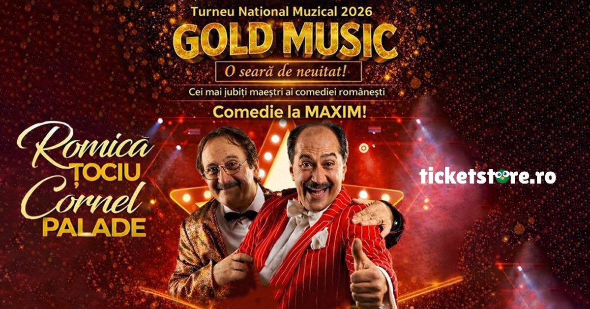 Comedie la MAXIM - Romica Tociu si Cornel Palade - Craiova