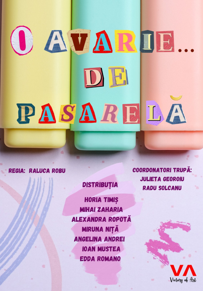 O AVARIE... DE PASARELĂ