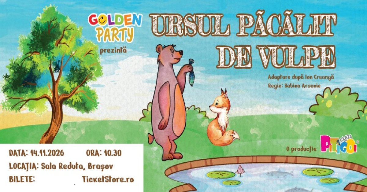Ursul pacalit de vulpe - Brasov