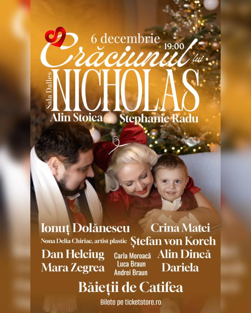 Craciunul lui Nicholas - Sala Dalles, 6 December 2024 ... - Ticketstore.ro